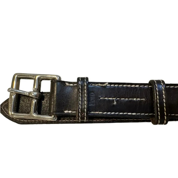Ralph Lauren Brown Leather Buckle Belt - Picture 7 of 9